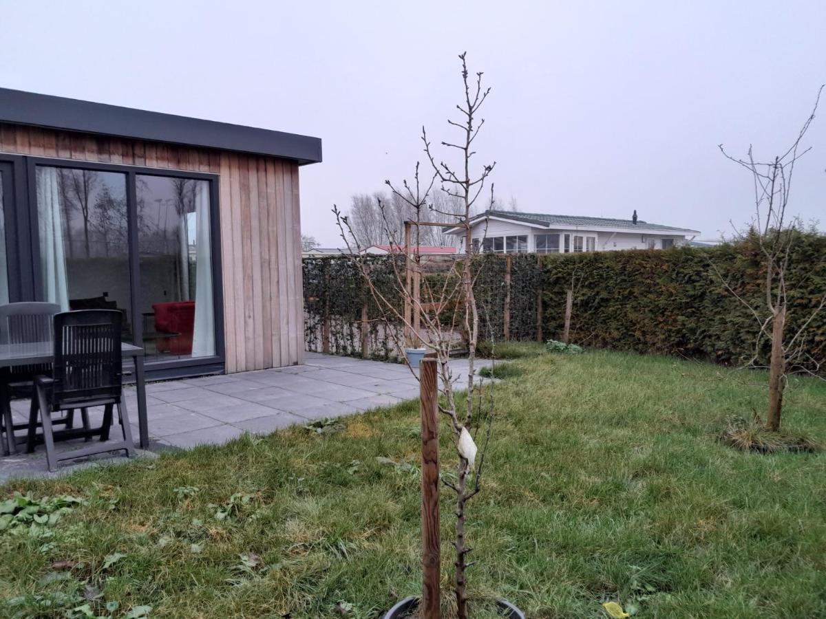 Luxe 5 Persoons Bungalow Op Rustig Vakantiepark Nabij Leeuwarden Dronrijp Zewnętrze zdjęcie