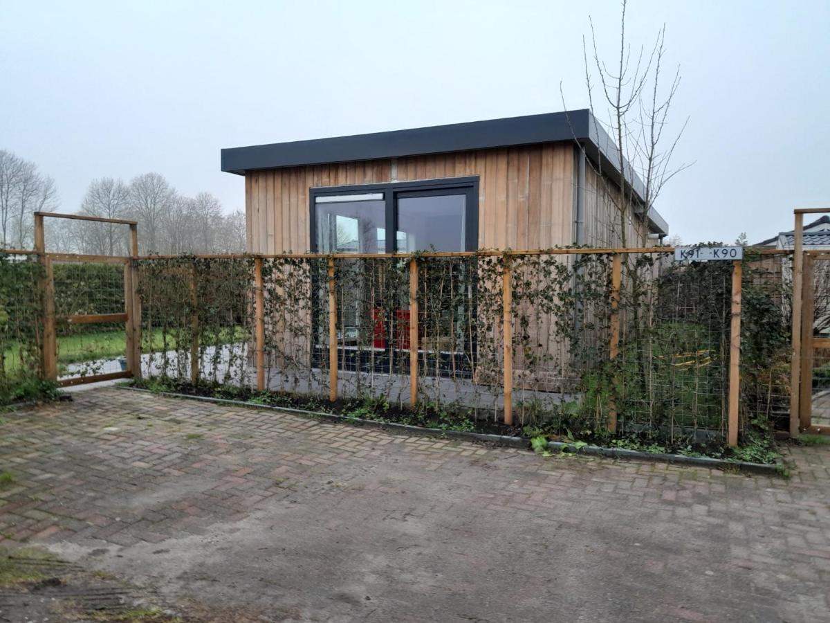 Luxe 5 Persoons Bungalow Op Rustig Vakantiepark Nabij Leeuwarden Dronrijp Zewnętrze zdjęcie